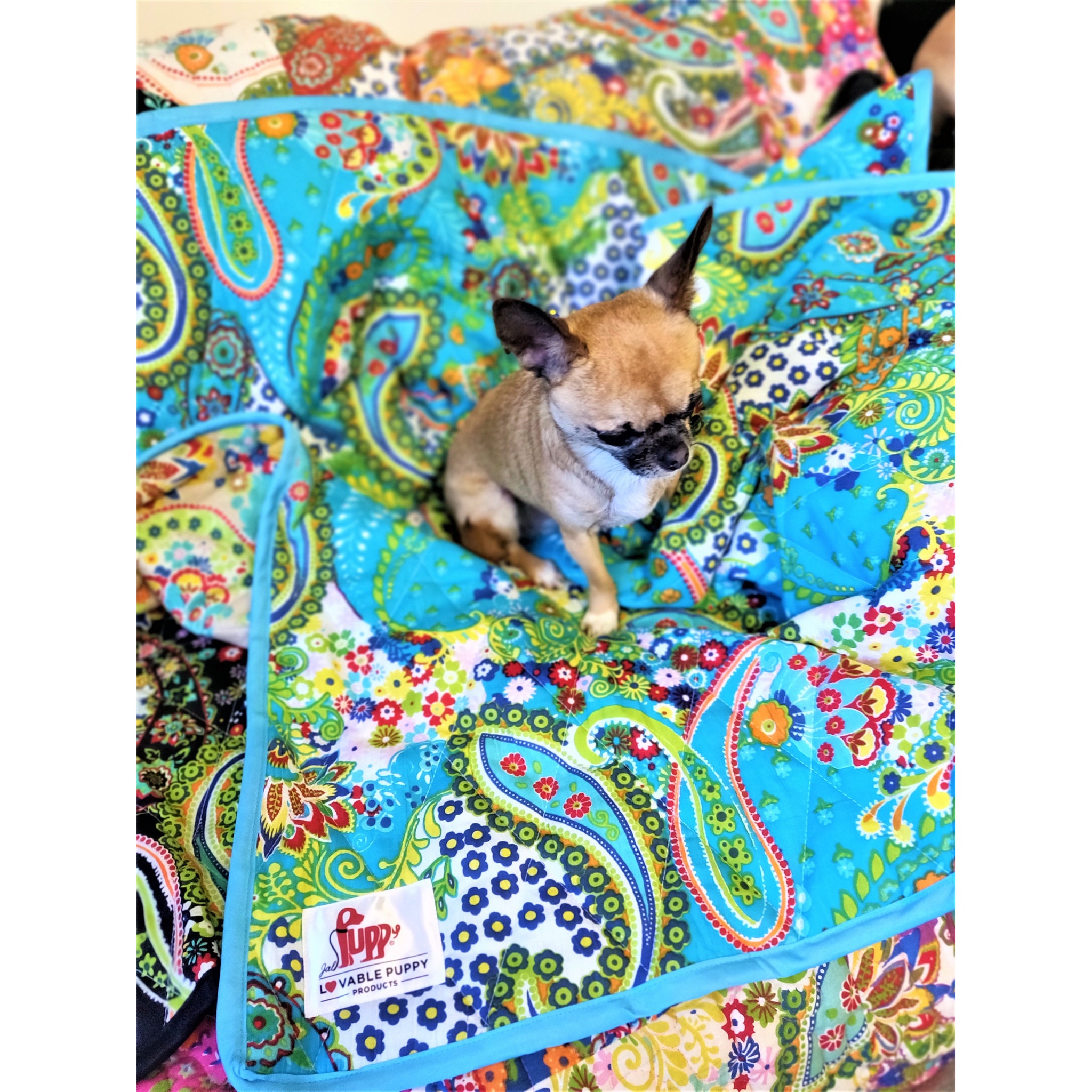 Jazzy Quilted Blanket